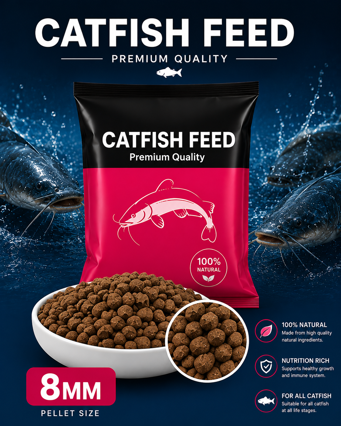 Catfish Feed (8MM)