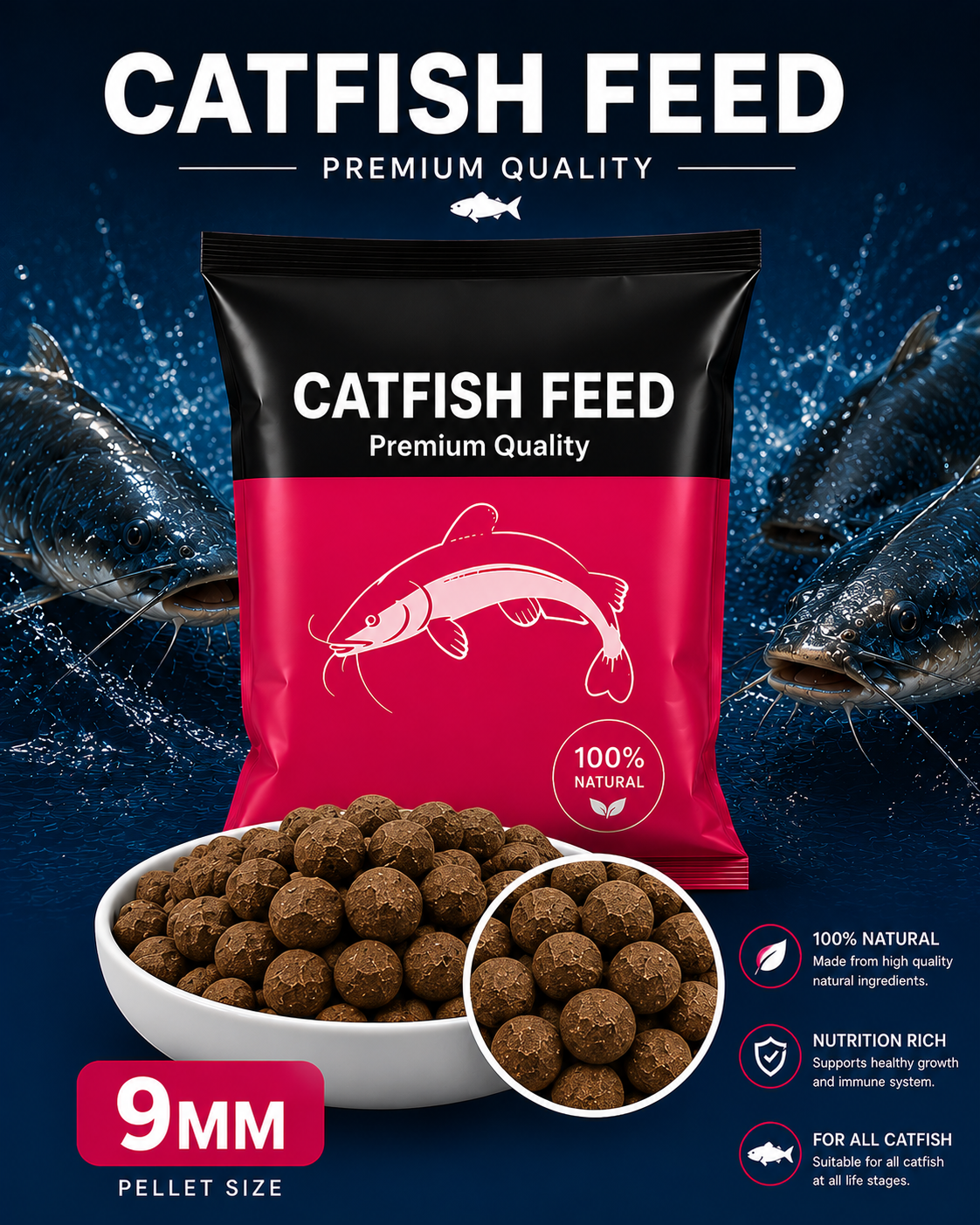Catfish Feed (9MM)
